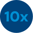 10x