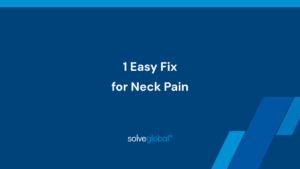 Easy fix for neck pain